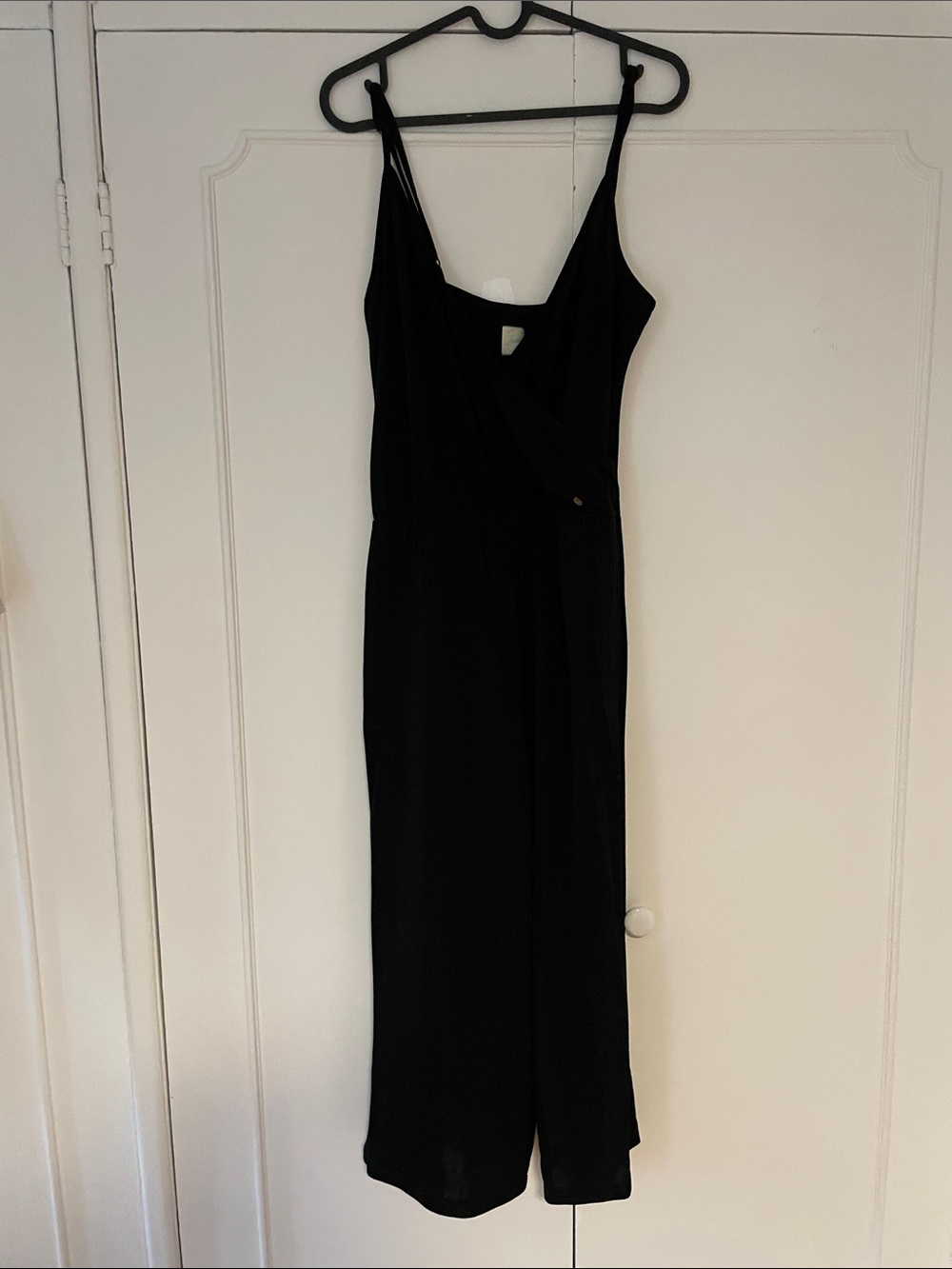 Shiny Squeeze Black Jumpsuit